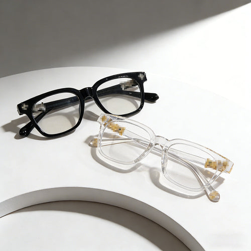 Unisex Rectangle Anti‑Blue Light Glasses Frame