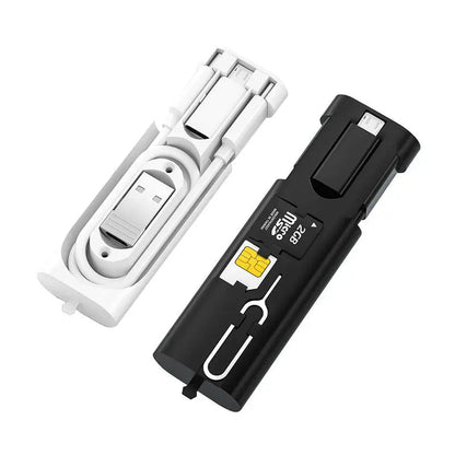 6‑in‑1 60W Fast Charging USB Cable Kit – Multi‑Connector Set