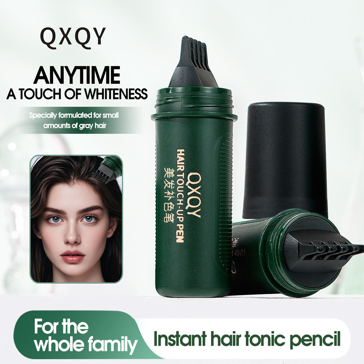 2-in-1 Hair Dye Touch-Up Stick with Comb