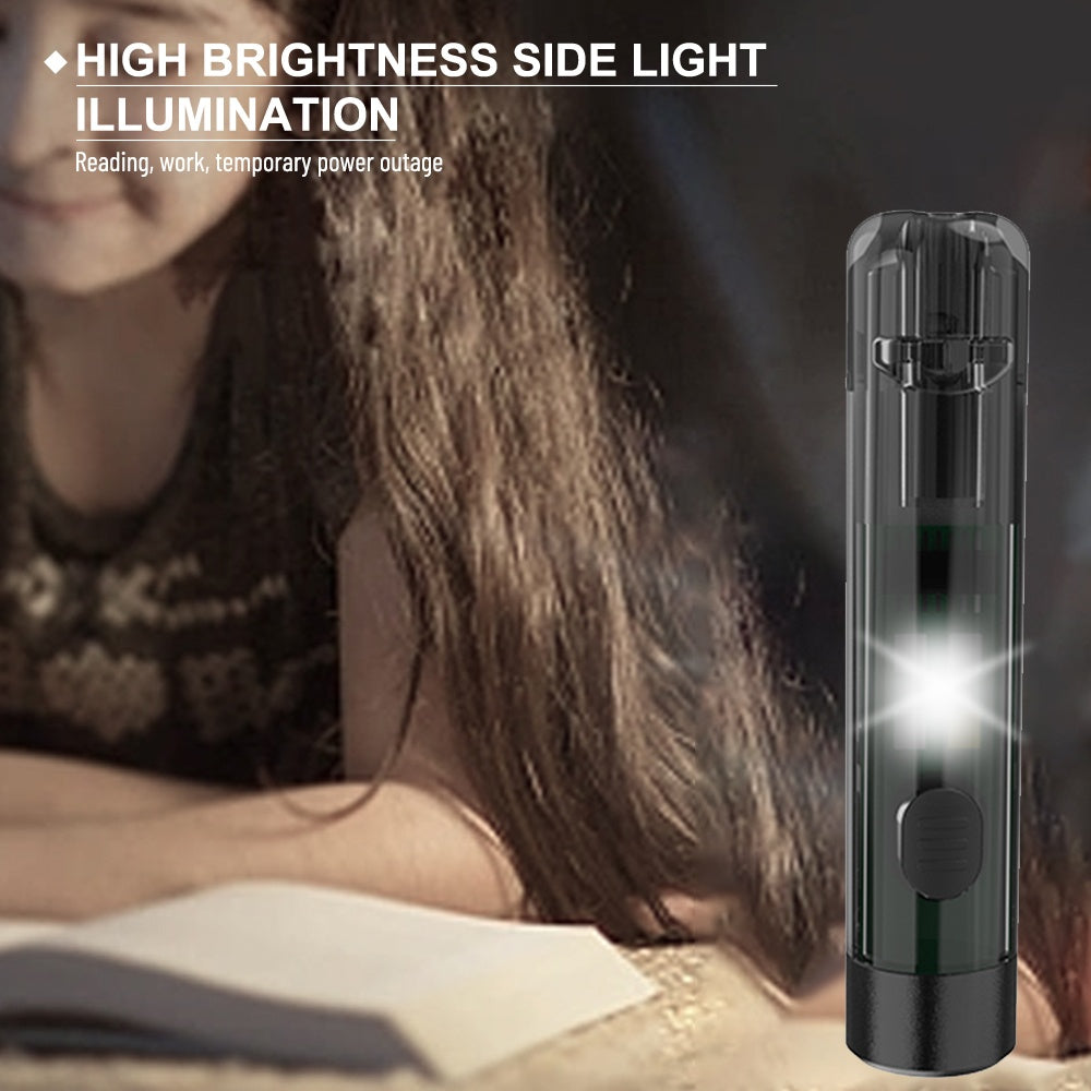 6 in 1 Mini Flashlight Keychain – Compact LED Light