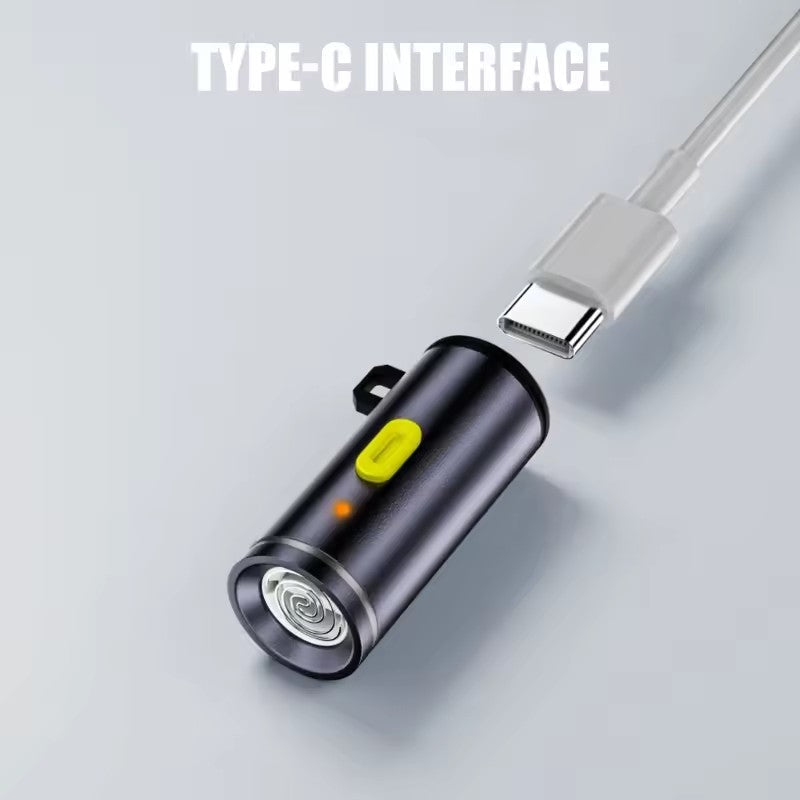 USB‑C Rechargeable Windproof Electric Lighter – Travel & Outdoor Friendly