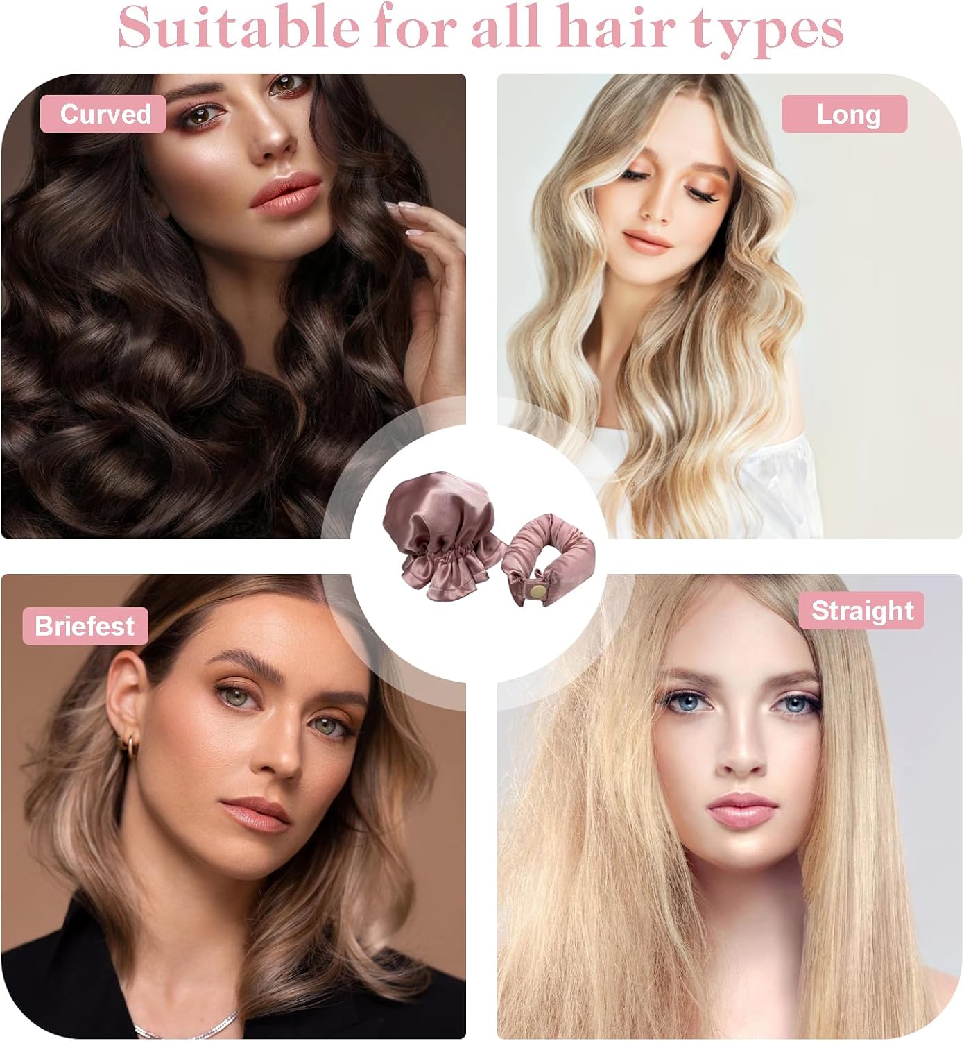Hair Curls Bun Bons