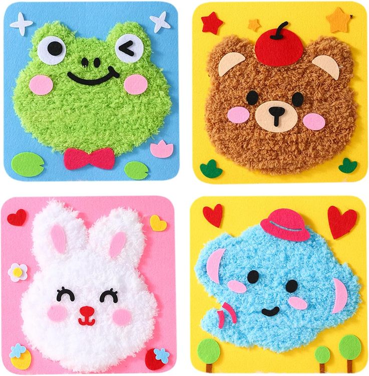 Reusable DIY Embroidery Craft Kit for Kids