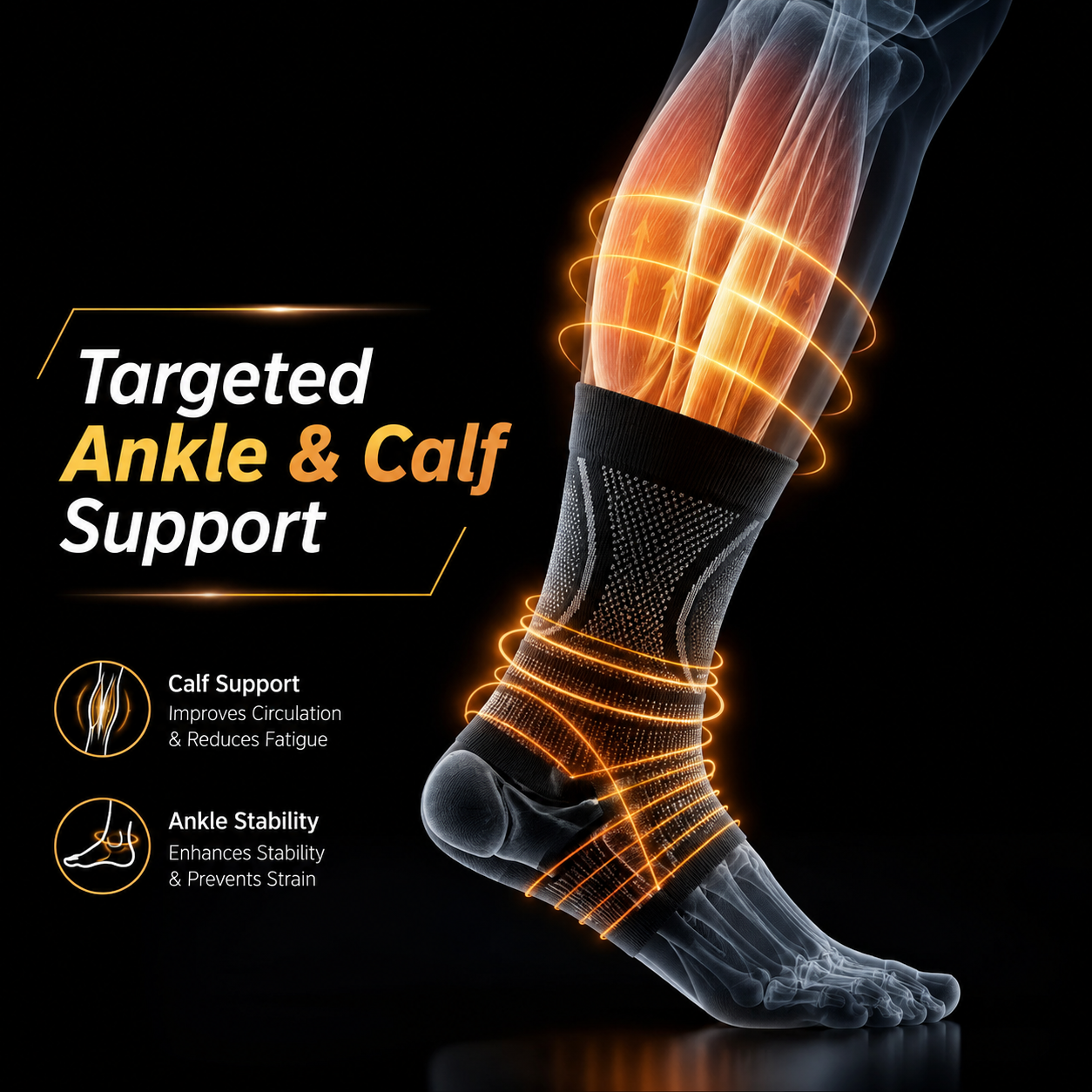Pain Free Compression Support Socks