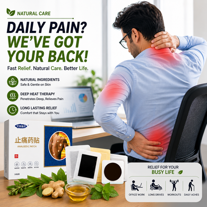 Black Balm Pain Relief Patch