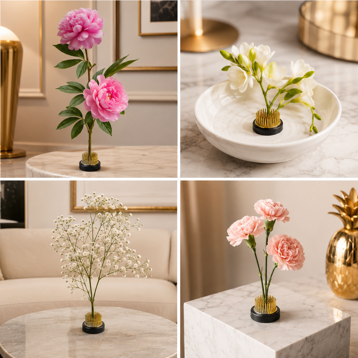 Flower Frog Arrangement