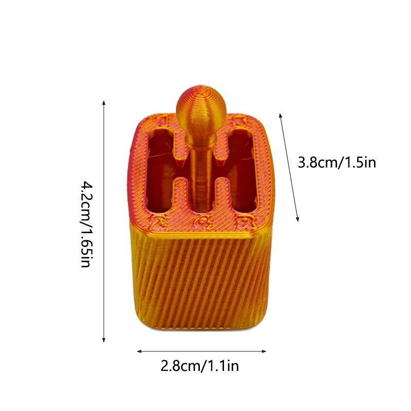 6-in-1 Realistic Gear Box Keychain