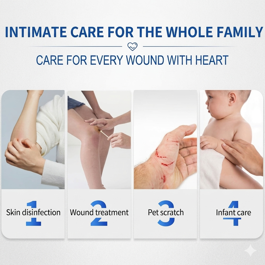 Disposable Iodine Cotton Swabs