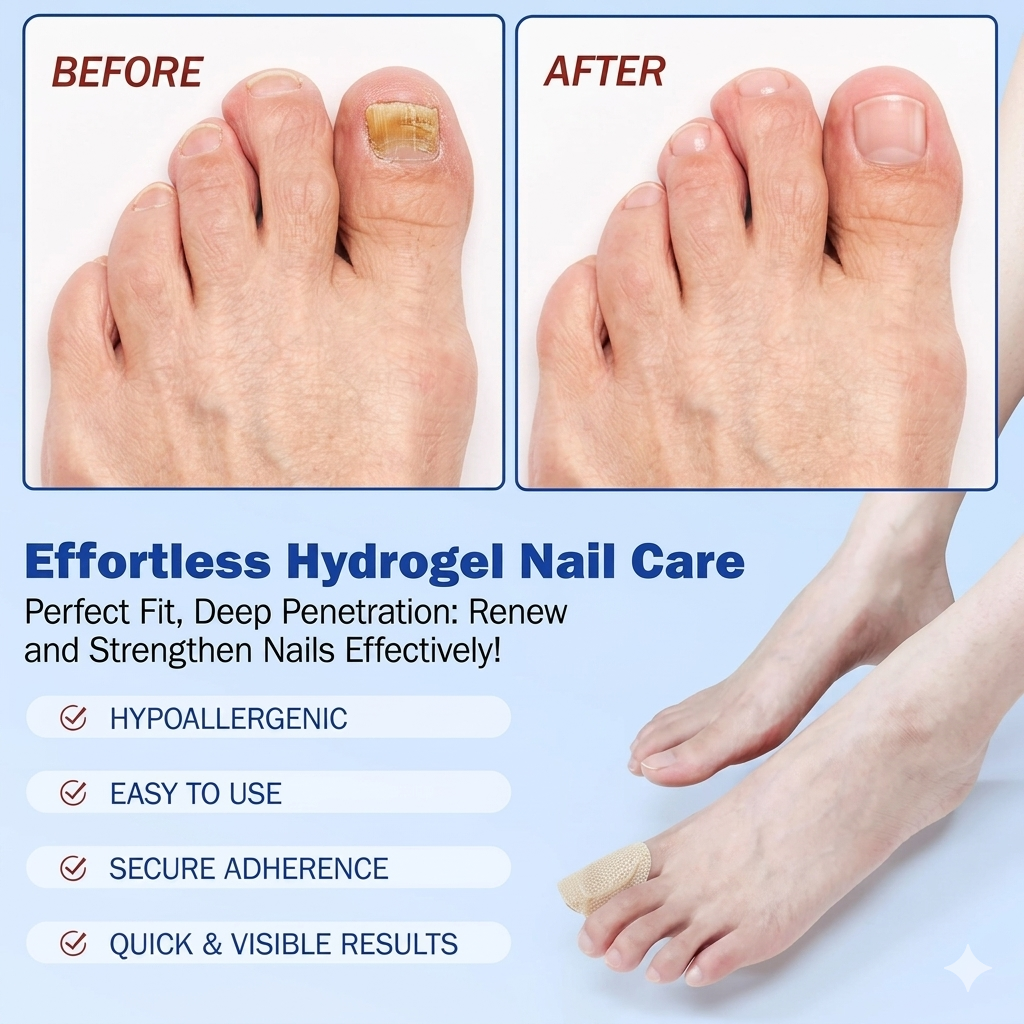 Reusable Fungal Nail Treatment Patches