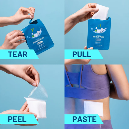 Hydrogel Cooling Pain Relief Patches