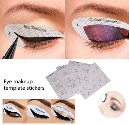 Eyeliner Eye Shadow Sticker - Reusable