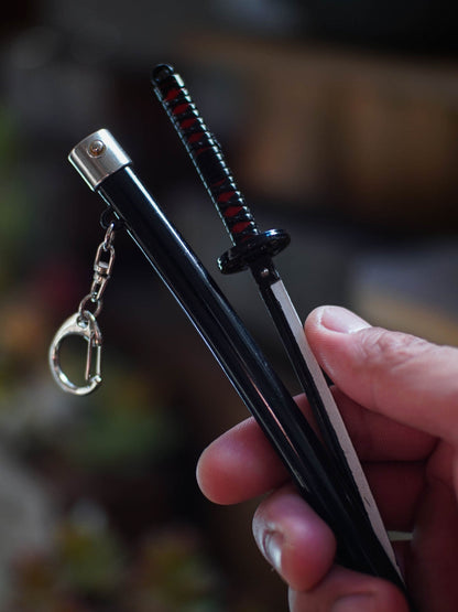 Stainless Steel Katana Keychain