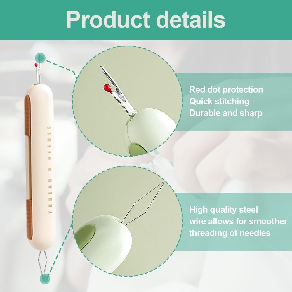 2 in 1 Needle Threader Seam Ripper