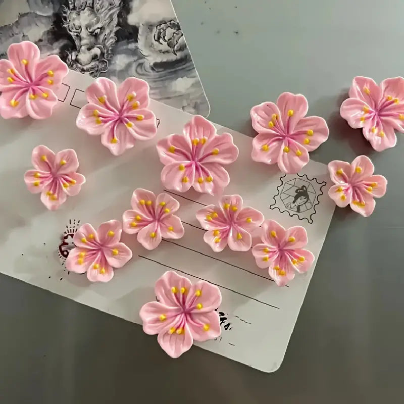 Cherry Blossom  Decor Magnets