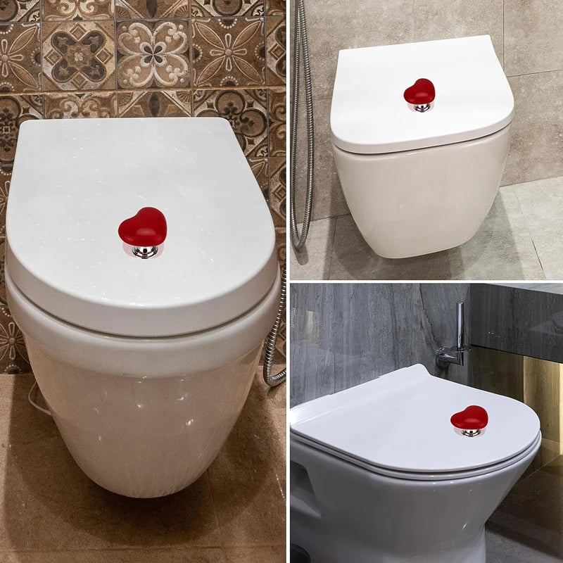 Heart Shaped Toilet Press + Drawer Handel