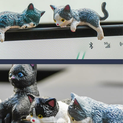 Cute Hanging Cat Mini Decorations
