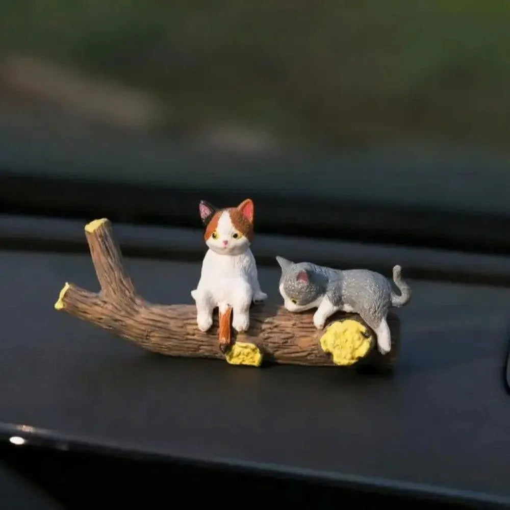 Cute Hanging Cat Mini Decorations