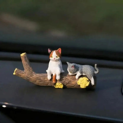 Cute Hanging Cat Mini Decorations
