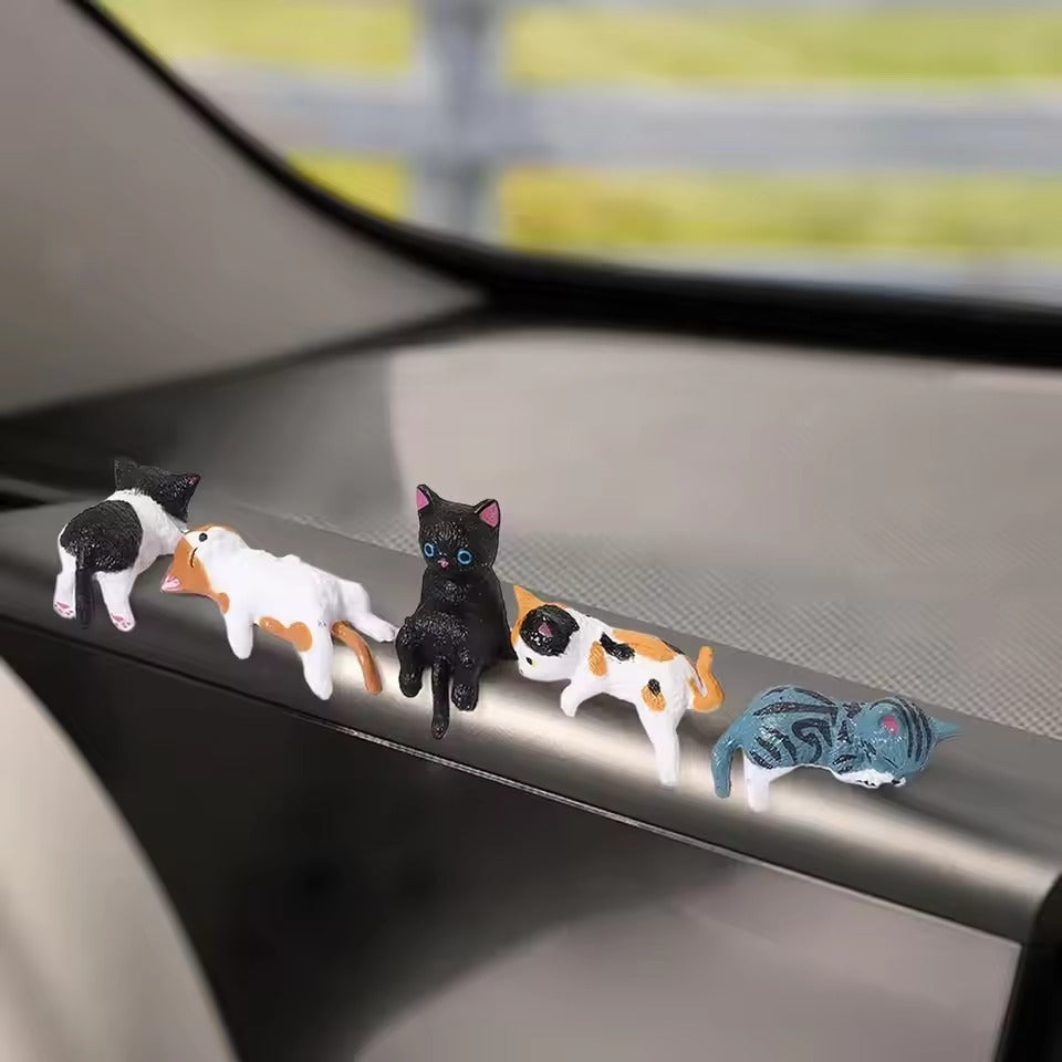 Cute Hanging Cat Mini Decorations