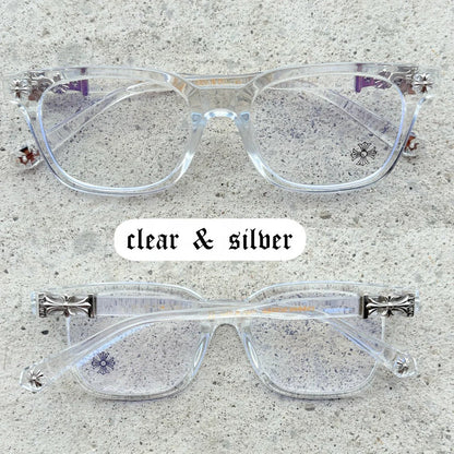 Unisex Rectangle Anti‑Blue Light Glasses Frame