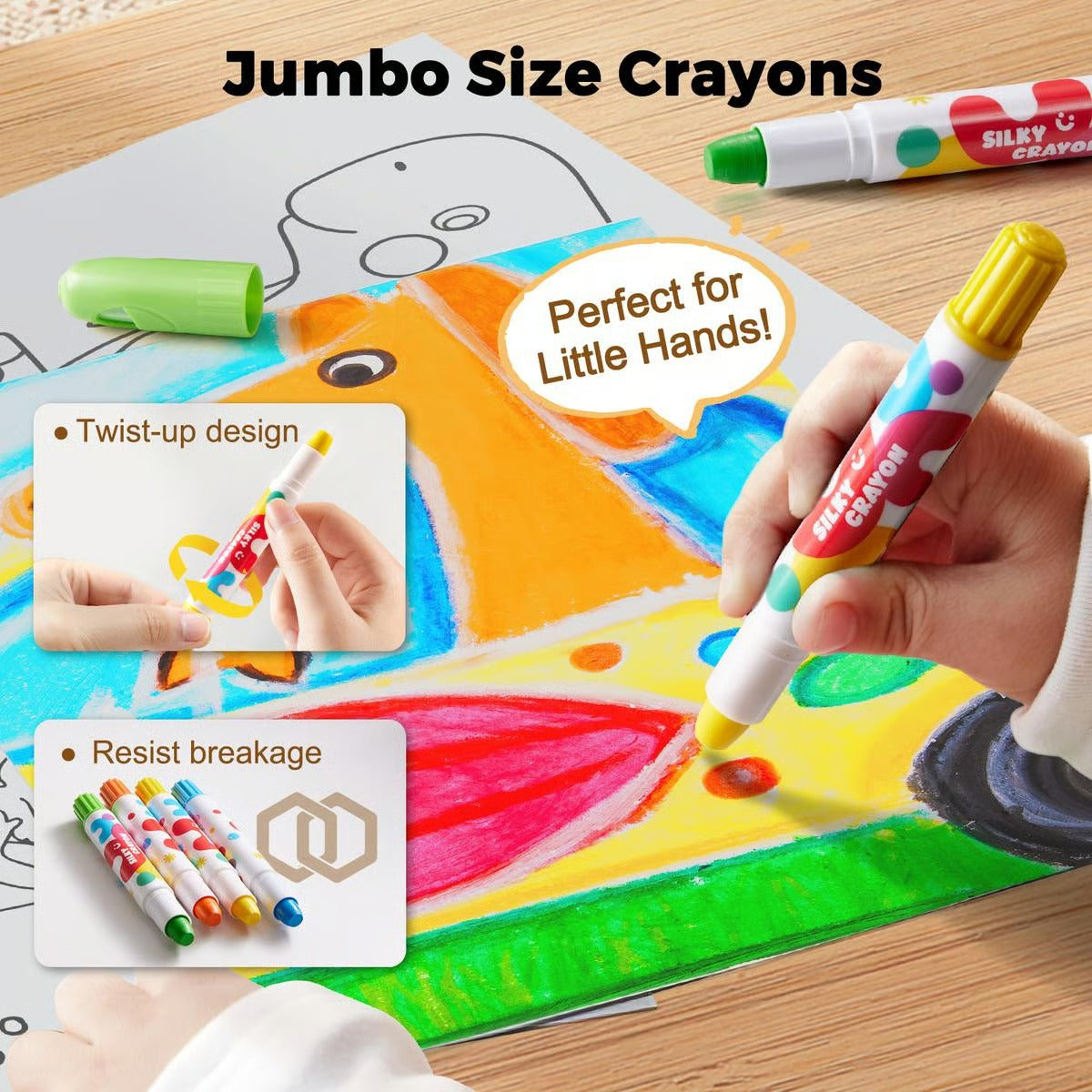 Twist Crayons: The Ultimate Mess-Free Art Set for Kids
