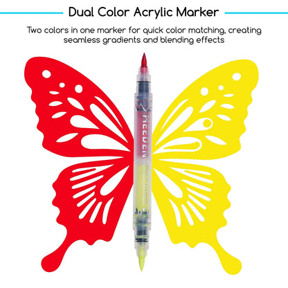 Dual Tips Nail Art Pens