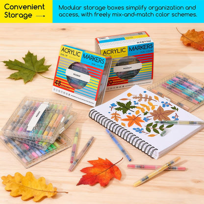 Dual Tips Nail Art Pens