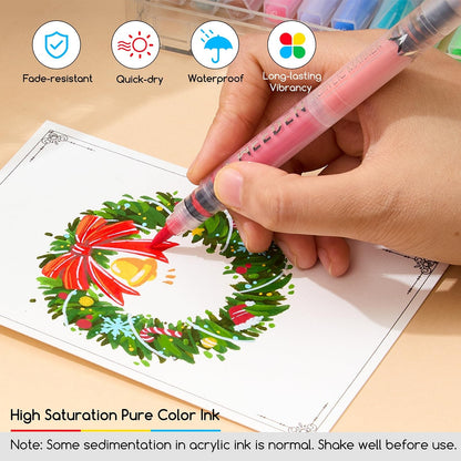 Dual Tips Nail Art Pens