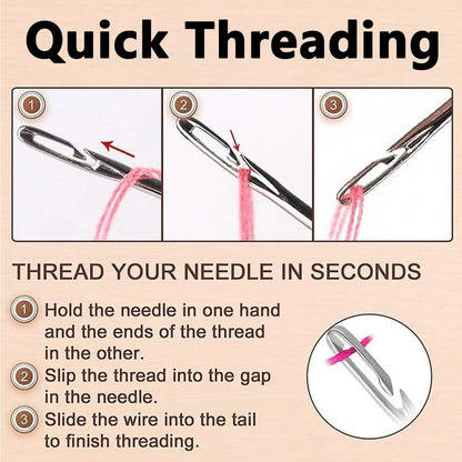 Self Threadning Needels ( Imported )