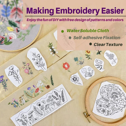 DIY Stick & Stitch Embroidery Kit