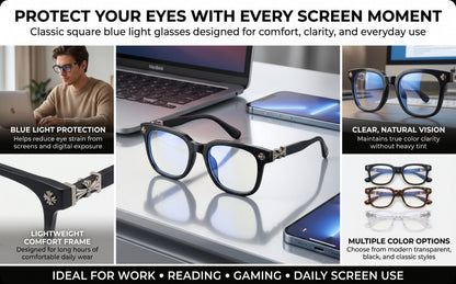 Chrome Heart Black Eyeglasses